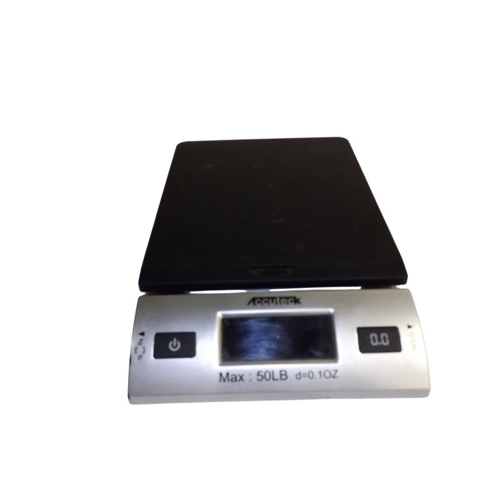 Accuteck 50Lb Digital Shipping Scale LCD Display & Hold Function Battery Power